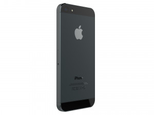 apple iphone 5 black and slate 3Dモデル