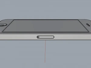 apple iphone 5 black and slate 3D Model