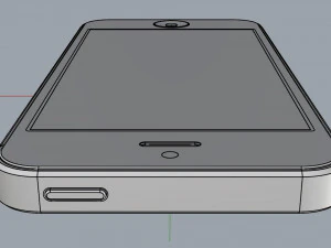 apple iphone 5 black and slate 3D Model
