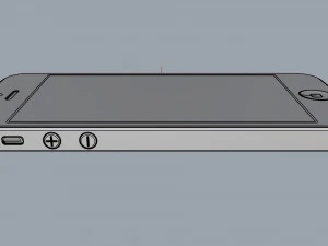apple iphone 5 black and slate 3D Model