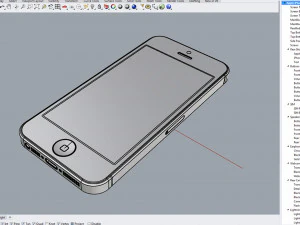 apple iphone 5 black and slate 3D Model