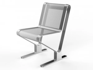 posto sala d'attesa v1 1 posto Modello 3D