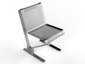 waiting room seat v1 1 seat 3D 模型
