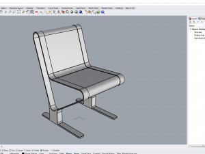 waiting room seat v1 1 seat 3D 模型