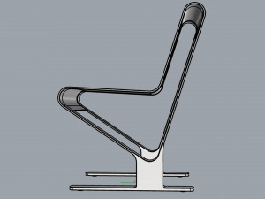 waiting room seat v1 1 seat 3D 模型