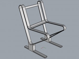 waiting room seat v1 1 seat 3D 模型