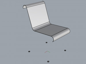 waiting room seat v1 1 seat 3D 模型