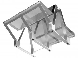 waiting room seat v1 double 2 seats 3D Model