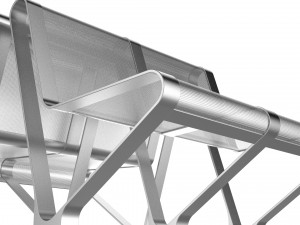 waiting room seat v1 double 2 seats 3D Model
