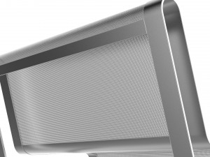 waiting room seat v2 1 big seat 3D Model