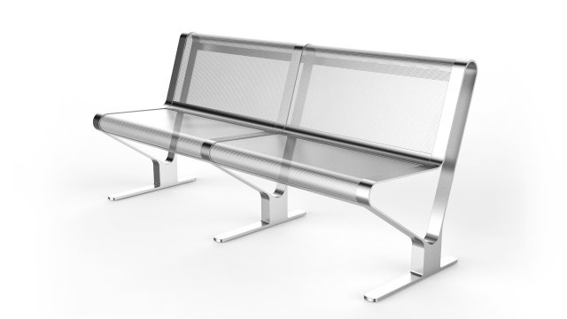 waiting room seat v2 2 big seats 3Dモデル .c4d .max .obj .3ds .fbx .stl .blend 