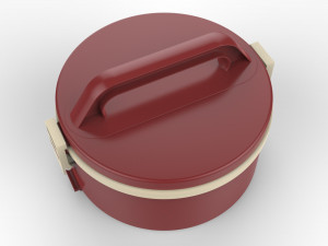 lunch box container 1 compartment Modèle 3D