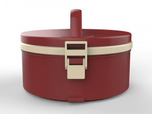 lunch box container 1 compartment Modèle 3D