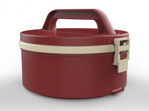 lunch box container 1 compartment Modèle 3D