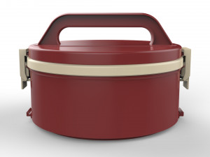 lunch box container 1 compartment Modèle 3D