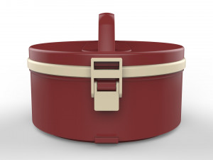 lunch box container 1 compartment Modèle 3D