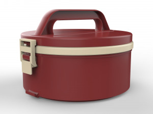 lunch box container 1 compartment Modèle 3D