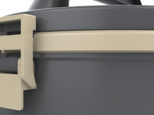 lunch box container 4 compartments 3D 模型
