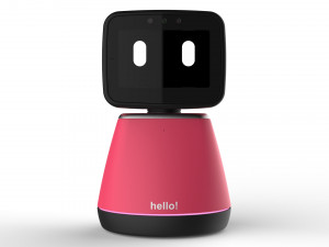 generic home assistant robot 01 pink 3D Model