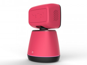 generic home assistant robot 01 pink 3D Model