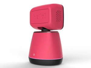 generic home assistant robot 01 pink 3D Model