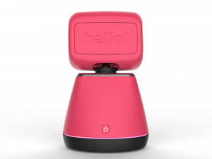 generic home assistant robot 01 pink 3D Model