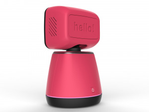 generic home assistant robot 01 pink 3D Model