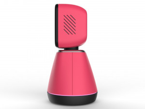 generic home assistant robot 01 pink 3D Model