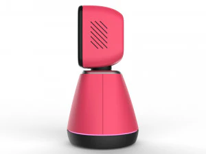 generic home assistant robot 01 pink 3D Model