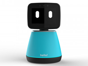 generic home assistant robot 01 light blue Modèle 3D