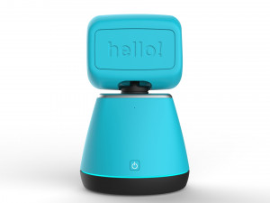 generic home assistant robot 01 light blue Modèle 3D