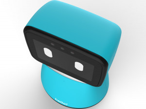 generic home assistant robot 01 light blue Modèle 3D