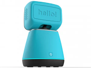 generic home assistant robot 01 light blue 3D Model