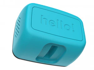 generic home assistant robot 01 light blue 3D Model