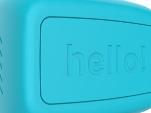 generic home assistant robot 01 light blue Modèle 3D
