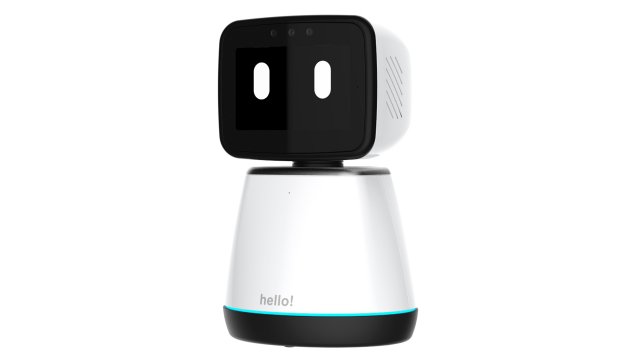generic home assistant robot 01 black and white 3D Модель .c4d .max .obj .3ds .fbx .stl .blend 