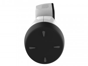 generic home assistant robot 01 black and white 3D Модель