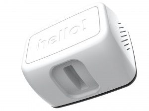 generic home assistant robot 01 black and white 3D Модель