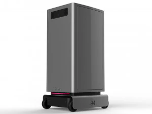 generic delivery robot 01 5 drawers 3D Model