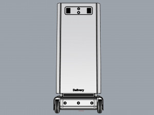 generic delivery robot 01 5 drawers Modelo 3D