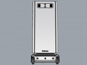 generic delivery robot 01 5 drawers Modelo 3D