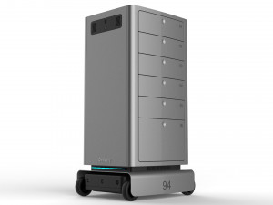 generic delivery robot 01 6 drawers Modelo 3D