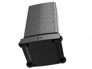 generic delivery robot 01 6 drawers 3D Model