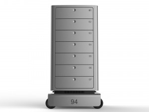 generic delivery robot 01 7 drawers Modèle 3D