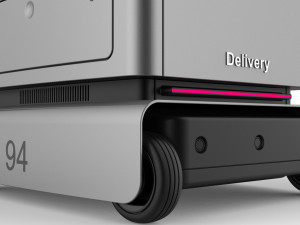 generic delivery robot 01 7 drawers Modèle 3D