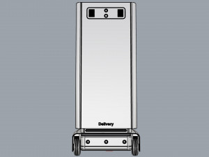 generic delivery robot 01 7 drawers Modèle 3D