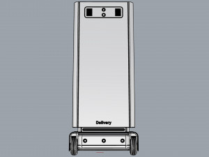 generic delivery robot 01 7 drawers Modèle 3D
