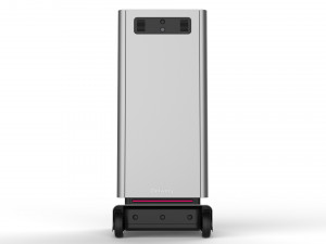 generic delivery robot 01 3 trays 3D Model