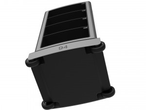 generic delivery robot 01 3 trays 3D Model