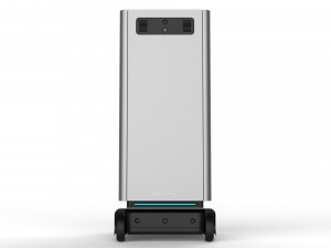 generic delivery robot 01 3 trays 3D Model